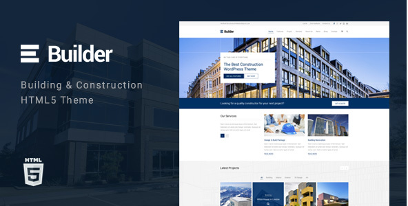 Builder - Building & Construction HTML Template