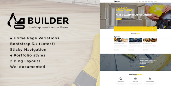 50 Best Architecture Construction HTML Website Templates 2020