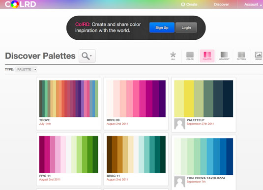 COLRD: Brilliant Tools For Selecting A Color Scheme