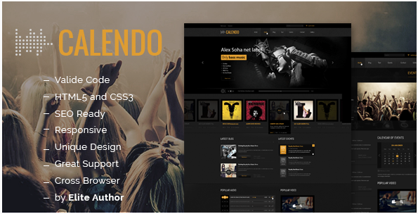 35 Best Music HTML Website Templates 2020 | Wpshopmart