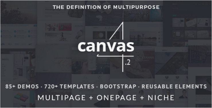 Canvas The Multi-Purpose HTML5 Template