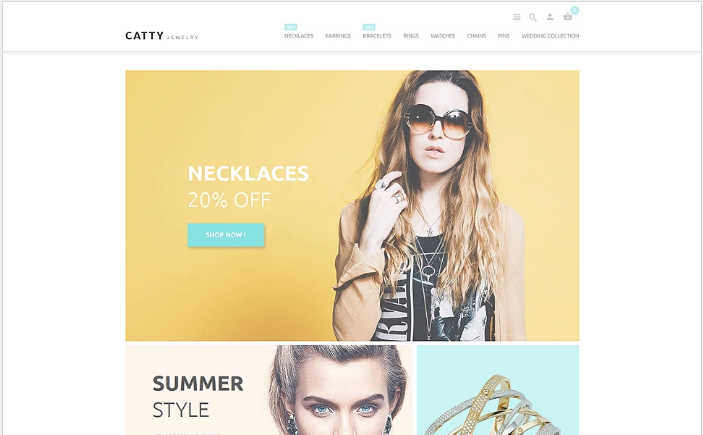 Catty Jewelry PrestaShop Theme