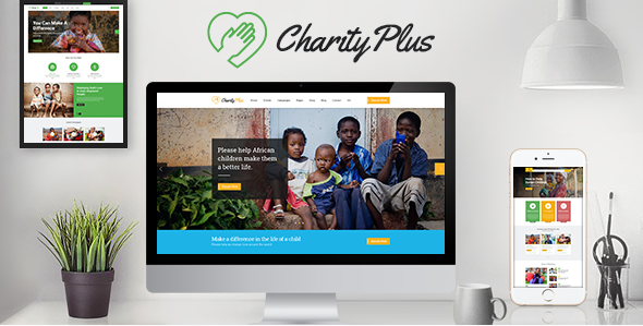 CharityPlus - Multipurpose Nonprofit Charity Organization PSD Template