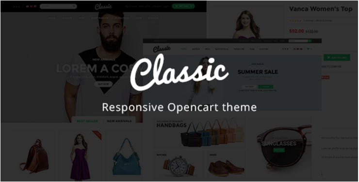 Classic - Responsive OpenCart Theme