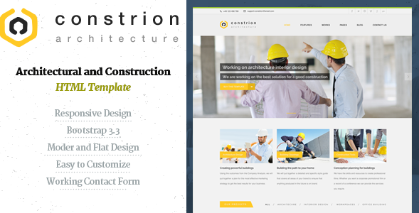 Constrion - Construction and Builder HTML Template