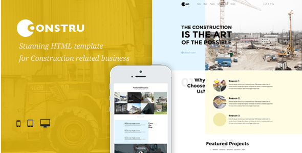 Constru - Build & Construction HTML Template