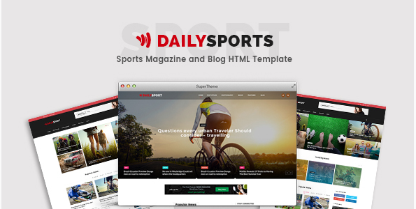 50+ Best Sports HTML Website Templates 2020 | Wpshopmart