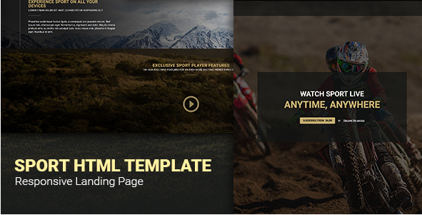 50+ Best Sports HTML Website Templates 2020 | Wpshopmart