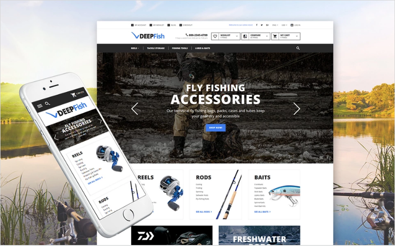 DeepFish Magento Theme