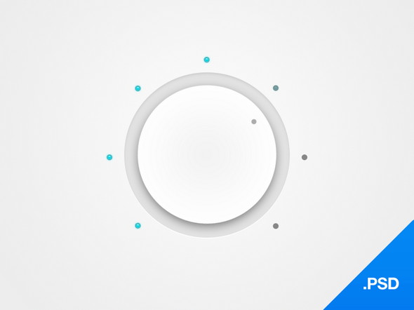 Dial-Button-PSD-Freebie