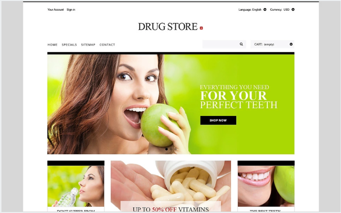 Drug Store PrestaShop Theme