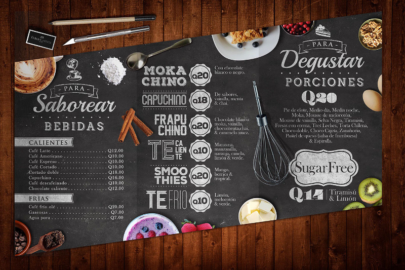 Best Creative Restaurant Menu Designs