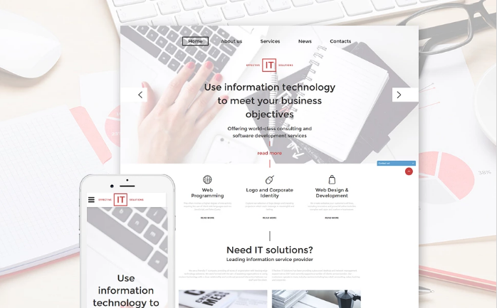 Effective IT Solutions Website Template