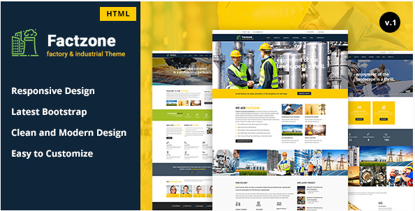 FactZone - Factory & Industrial Business Template