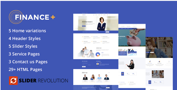33 Best Finance HTML Website Templates 2020 | Wpshopmart