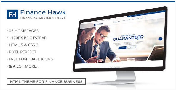 Finance Hawk Finance and Accounts – Finance, Consulting, Accounting and Business Template