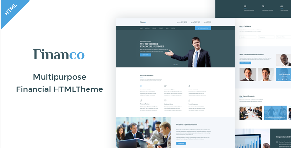 33 Best Finance HTML Website Templates 2020 | Wpshopmart