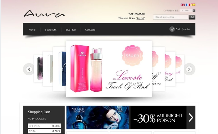 Fragrance Online PrestaShop Theme