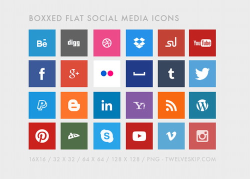 Social Media Icons Square Vector Art, Icons, and Graphics for Free Download