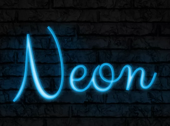 Free Neon Text Effect