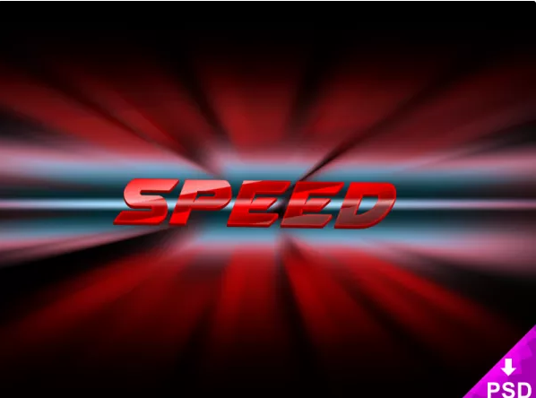 Free Speed Text Effect