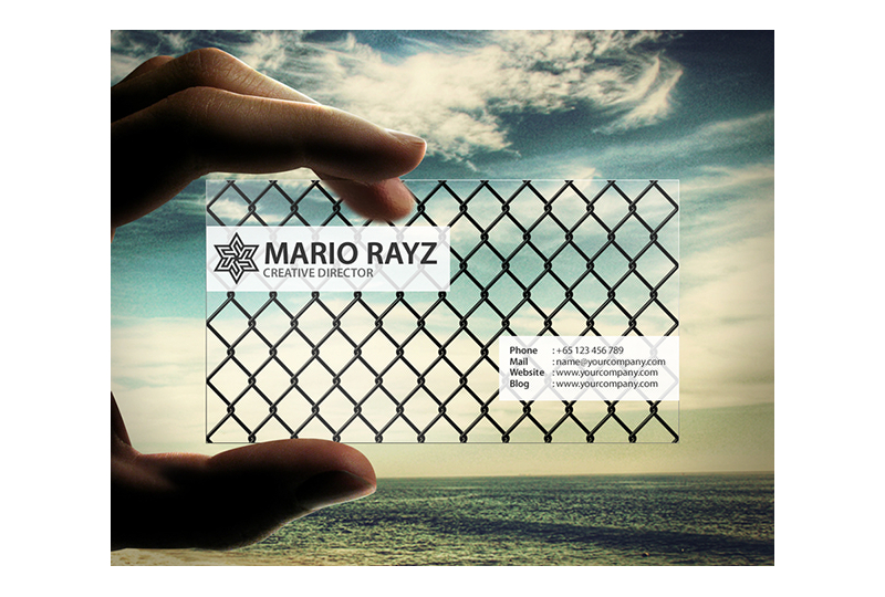 Free Transparent Business Card