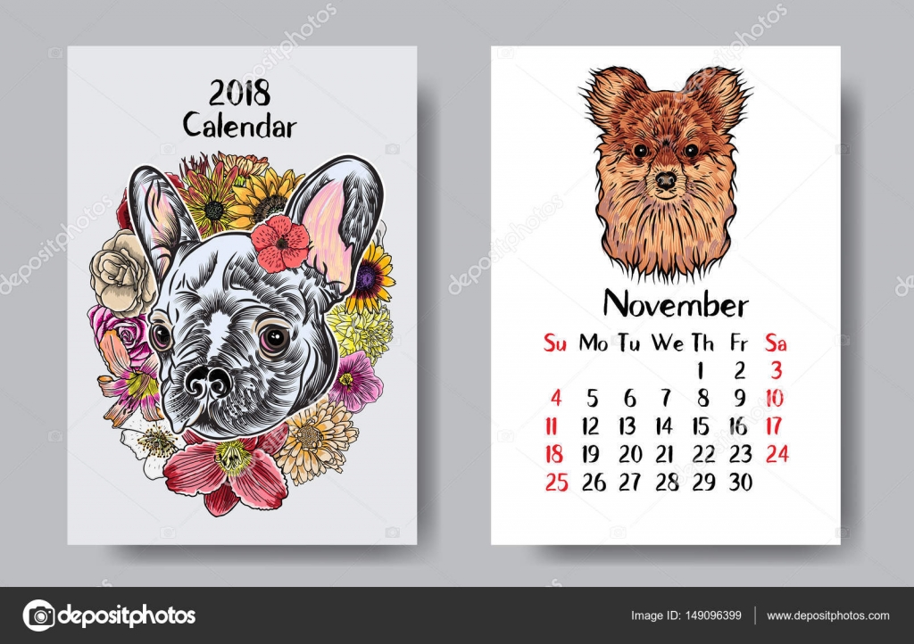 Funny Calendar Design 2018