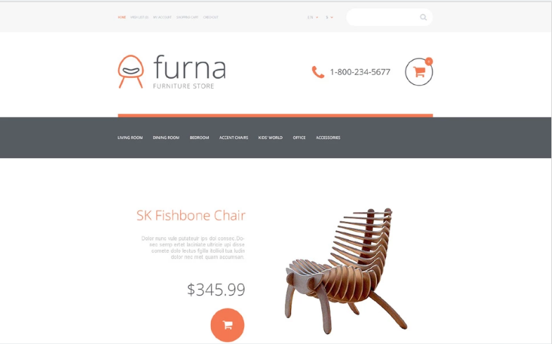 Furna OpenCart Template