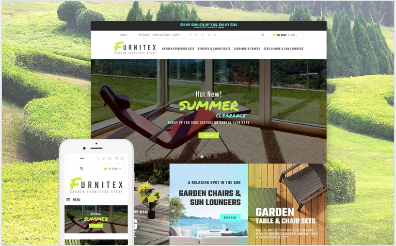 Furnitex - Furniture Responsive Magento Theme