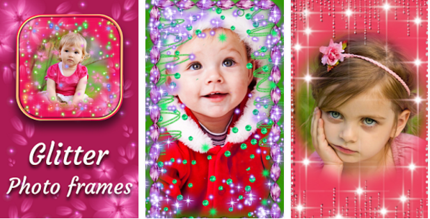 Glitter Photo Frames