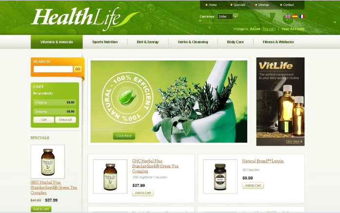 Health Life PrestaShop Theme