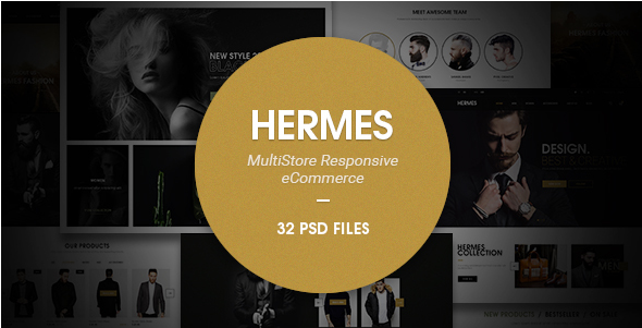 Hermes - eCommerce PSD Template