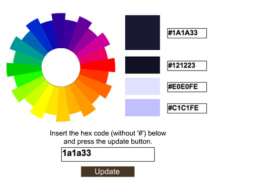 Hex Color Scheme Generator