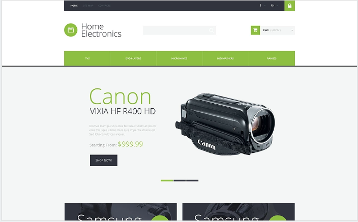 Home Electronics PrestaShop Theme