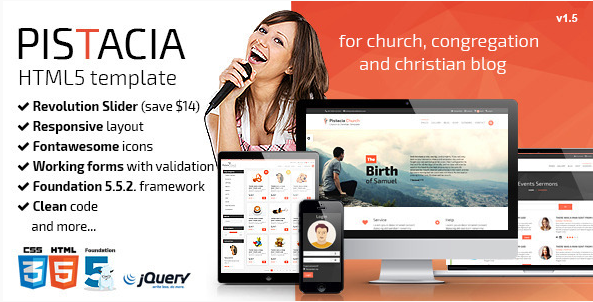 Hope: Church HTML Website Templates