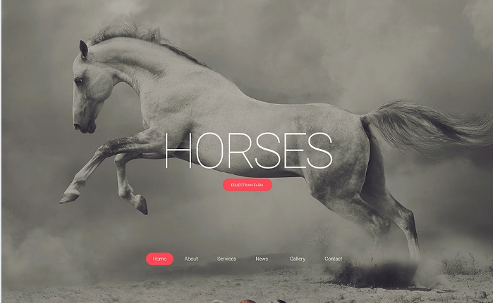 Horsepower Website Template