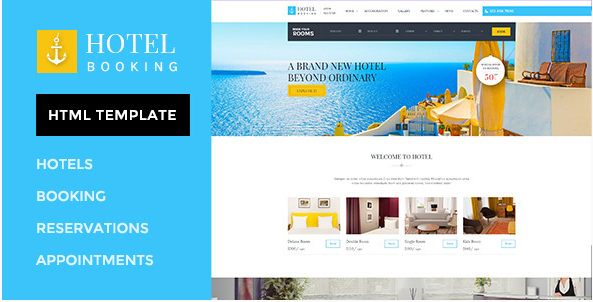 36 Best Hotel Html Website Templates 2020 For Hotel And Resort