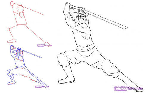 How to Draw a Ninja