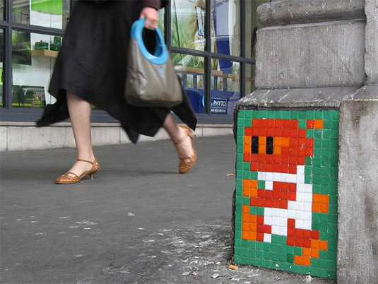 Invader: Incredible Street Art Examples