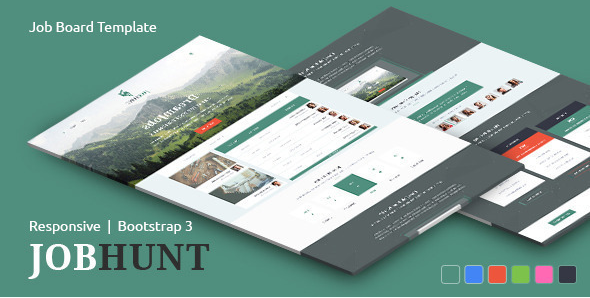 JobHunt - Elegant Job Board HTML Template
