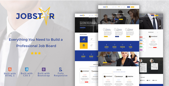 Jobstar - Job Board & Job Listing HTML Template