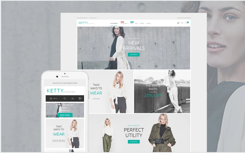 Ketty Magento Multipurpose Theme