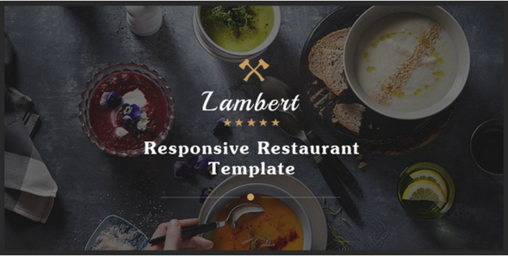 Lambert - Restaurant Cafe Pub Template
