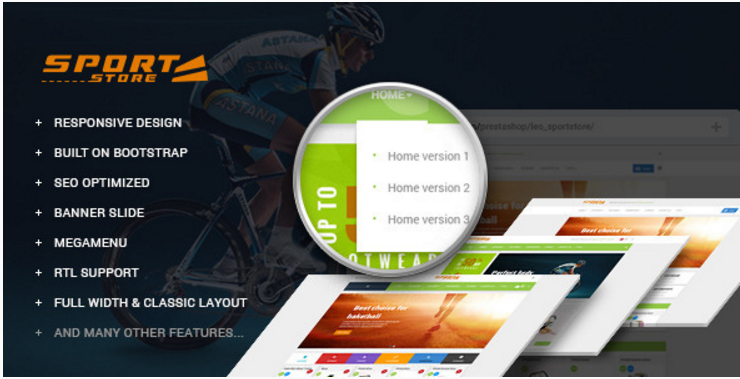 Leo Sport Store Prestashop Theme