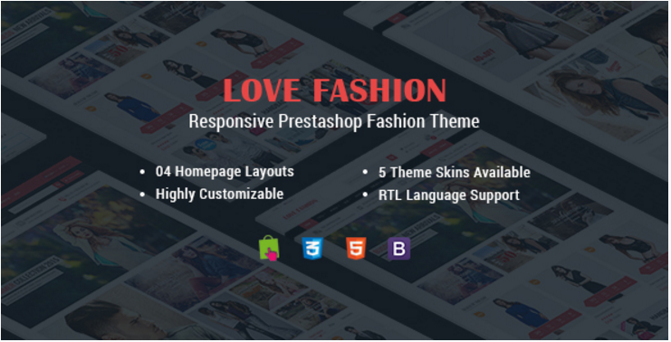 Love Fashion - Responsive Prestashop Fashion Theme