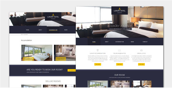 36+ Best Hotel HTML Website Templates 2020 For Hotel & Resort