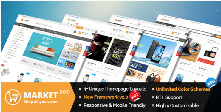 Market - Responsive Multipurpose Prestashop Theme