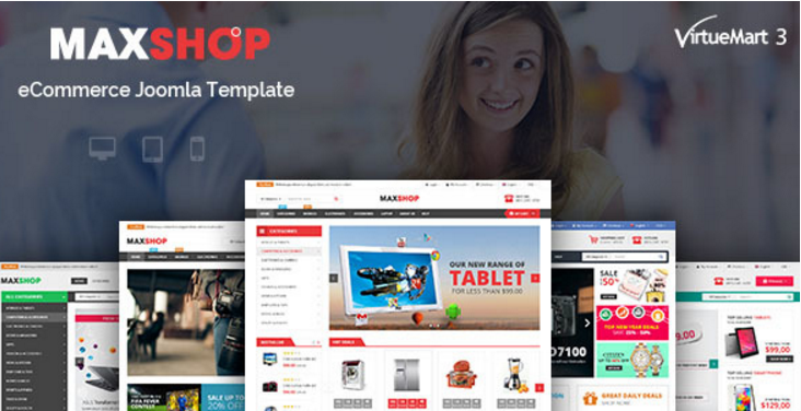 Maxshop - Multipurpose eCommerce Joomla Template