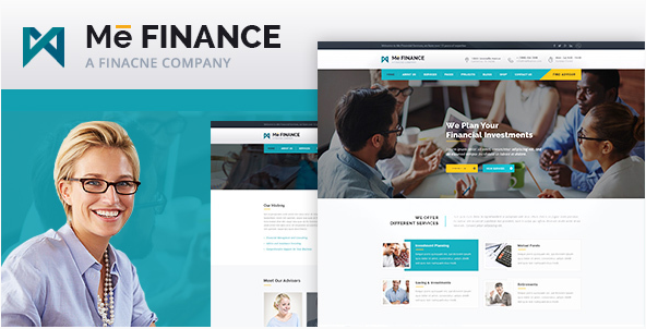 Me Finance - Business and Finance HTML Template