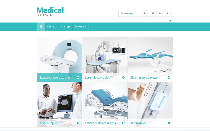 Medical Equipment Store PrestaShop Theme